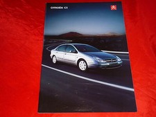 CITROEN C5 Limousine X SX Exclusive Prospekt Brochure Depliant Folleto von 2003 comprar usado  Enviando para Brazil