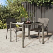 Gartentisch 90x90x75 gehärtet gebraucht kaufen  Köln