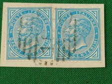 Francobolli regno 1877 usato  Busto Arsizio