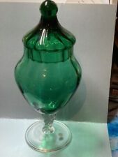 Green glass empoli for sale  LEIGH
