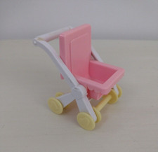 Carrinho de bebê vintage para casa de bonecas Playskool rosa família amorosa comprar usado  Enviando para Brazil