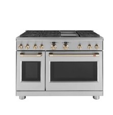 Usado, Cafe CXPR8HKPMBZ 48” Pro Range conjunto de alça e botão bronze escovado ouro novo $650 comprar usado  Enviando para Brazil