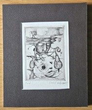 Dan Wilkerson Original Gravura Lápis Desenho Arte 'Prova' Rostos Frutas Podres , usado comprar usado  Enviando para Brazil