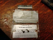 Serial plate kaiser for sale  Pittsville