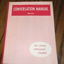 German conversation manual for sale  Macomb