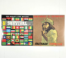 Usado, BOB MARLEY & THE WAILERS RASTAMAN VIBRATION SURVIVAL VINYL LP LOT U.S. PRESS EX comprar usado  Enviando para Brazil