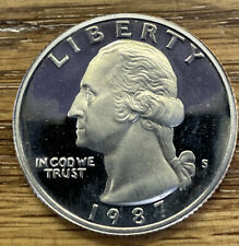 1987 washington proof for sale  Lafayette