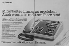 1982 SIEMENS Conjunto de Telefone de Mesa Revista Impressão Ad Spiegel Revista Alemã comprar usado  Enviando para Brazil