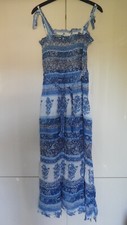 Monsoon turquoise patterned for sale  CHRISTCHURCH