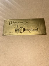 Disneyland 1955 24k for sale  Anaheim