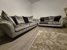 dfs silver sofa for sale dfs silver sofa for sale CARDIFF