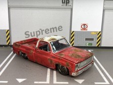 1973 Chevy C10 Rusty Weathered Custom 1/64 Diecast Pickup Truck Barn Find M2 comprar usado  Enviando para Brazil