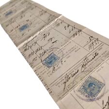 1926 striscia cedola usato  San Pietro di Morubio