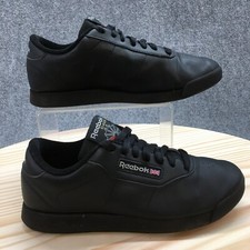 Tênis Reebok Feminino 8.5 Clássico Princesa Atlético Baixo Preto com Cadarço, usado comprar usado  Enviando para Brazil