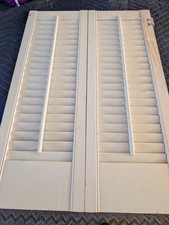 Wooden louvered shutters for sale  Fairview