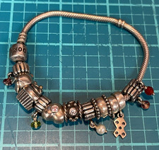 Pulseira Pandora 925 com berloques sortidos comprar usado  Enviando para Brazil