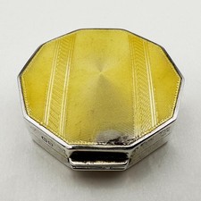 Octagonal compact sterling for sale  SALISBURY