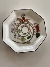 Mini prato Wedgwood Bone China cenas de caça feito na Inglaterra comprar usado  Enviando para Brazil