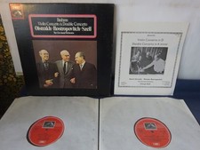 BRAHMS - VIOLIN & DOUBLE CONCERTOS 2LP BOX, George Szell, Oistrakh, EMI SLS 786 segunda mano  Embacar hacia Mexico