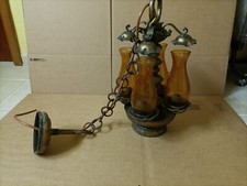 Lampadario vintage ferro usato  Salerno