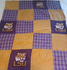 Lsu tigers quilt for sale  Waxahachie