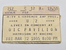 1985 ticket stub for sale  Mchenry