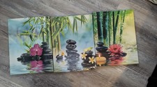 Canvas art flowers for sale  Littleton