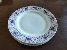 conjunto de 4 pratos prato de jantar cor flores raras decoração retrô cozinha casa grande presente comprar usado  Enviando para Brazil