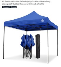Seasons gazebos 3mx3m for sale  SUTTON-IN-ASHFIELD