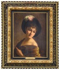 Oil panel painting for sale  New York