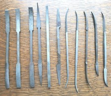 (11) Arquivos de maquinista arquivos riffler - (1) Swiss Grobet Vallorbe, (9) Nicholson +1  comprar usado  Enviando para Brazil