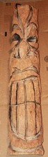 Maschera tiki legno usato  Spedire a Italy