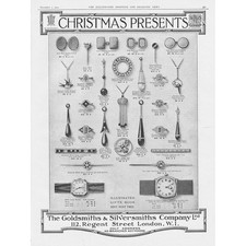 The Goldsmiths & Silversmiths Company - Anúncio vintage 1923 comprar usado  Enviando para Brazil