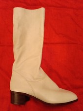 Stiefel vintage cremeweiß gebraucht kaufen  Wuppertal