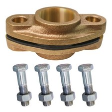 Usado, Kit de ferragens medidor de água Midline Valve XNGT200L-OM inclui 2 flanges, 2 gaxetas comprar usado  Enviando para Brazil