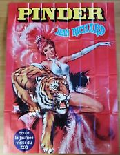Pinder affiche cirque d'occasion  Prades