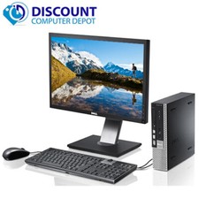 Rápido Dell Optiplex 990 USFF Desktop Core i5 4GB 250GB Win10 Home WiFi com LCD de 17" comprar usado  Enviando para Brazil