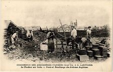Cpa commiss. ardoisieres d'occasion  Expédié en Belgium