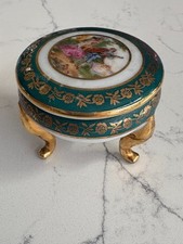Limoges enamel trinket for sale  NEWBURY