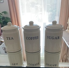 Ceramic storage containers for sale  NEWTON AYCLIFFE
