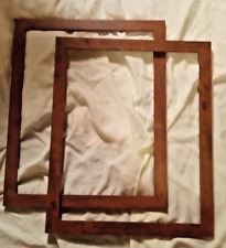 Conjunto de 2 molduras marrons para pintura/pôster 16 x 20, usado comprar usado  Enviando para Brazil