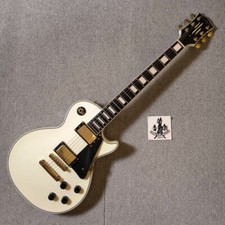 Guitarra Eléctrica Grass Roots By ESP Les Paul Tipo Personalizado Blanca Usada De JP #2 segunda mano  Embacar hacia Mexico