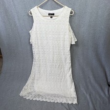 Vestido feminino RN Studio 16 renda creme , usado comprar usado  Enviando para Brazil