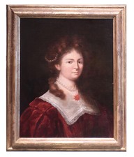Ritratto dama pittore usato  Montecatini Terme