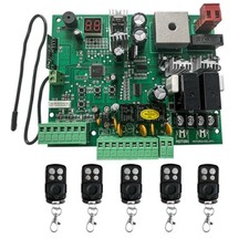 5 controles remotos abridor de portão giratório motor controlador placa de circuito 24V AC comprar usado  Enviando para Brazil