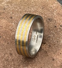 Quinn edelstahl ring gebraucht kaufen  Ettlingen