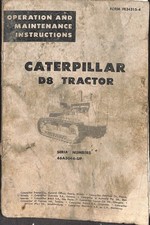Caterpillar tractor operation for sale  Niagara Falls