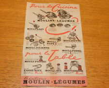 Publicite vintage moulins d'occasion  Saint-Louis