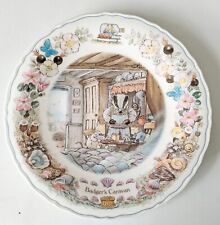 Wedgwood Foxwood Tales Plate Badger's Caravan Sea Story comprar usado  Enviando para Brazil