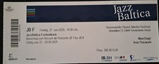 Festivalkarte jazzbaltica 2025 gebraucht kaufen  Frankfurt am Main